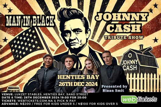 Johnny Cash Tribute show - Henties Bay